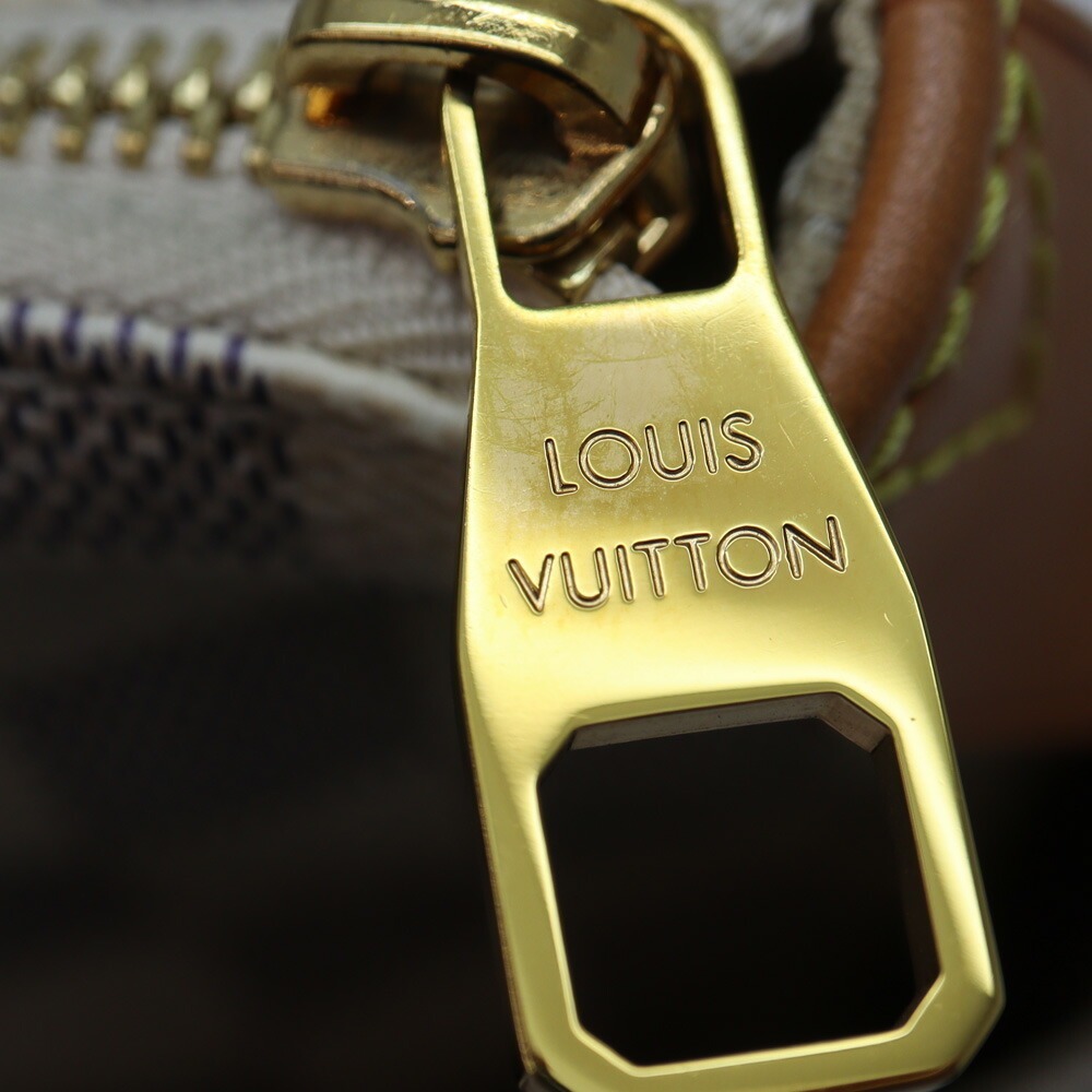 Louis Vuitton Bag Tote Canvas PM White Damier Totally - Picture 11 of 14